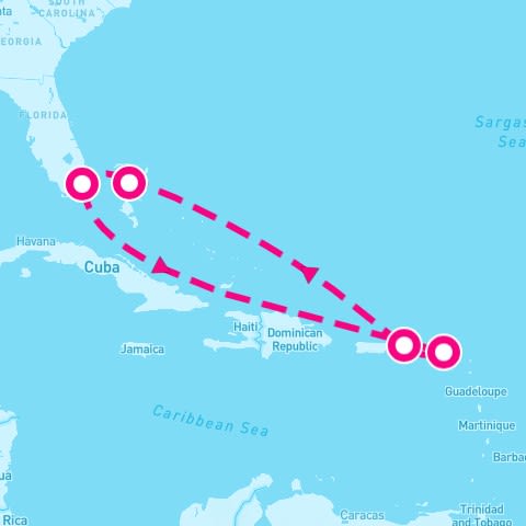 7 Night Eastern Caribbean & Perfect Day (Miami Roundtrip)