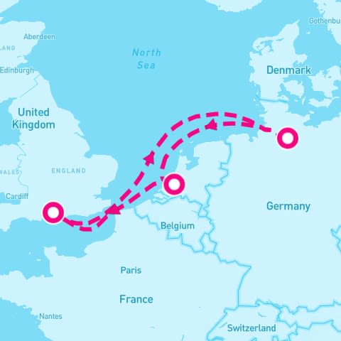 5 Night Hamburg & Rotterdam (Southampton Roundtrip)