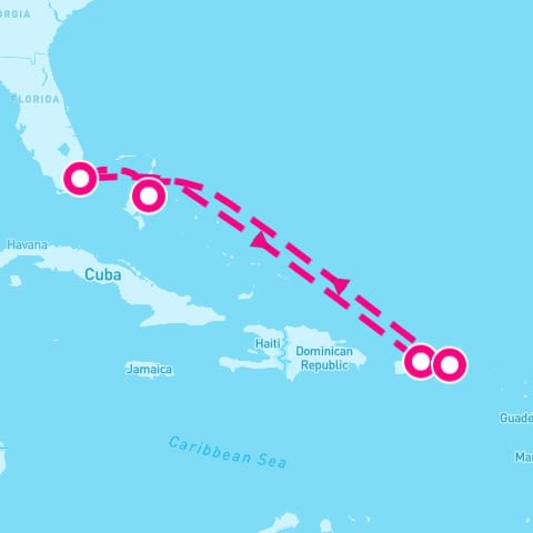 7 Night Eastern Caribbean (Miami Roundtrip)