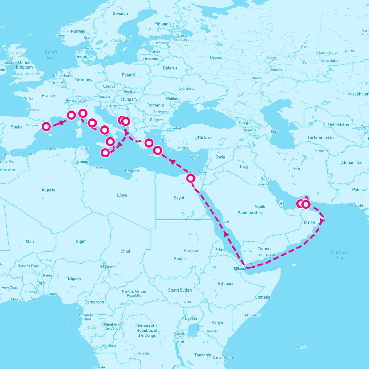 Insignia May 13, 2024 | 24-Night Dubai Cruise