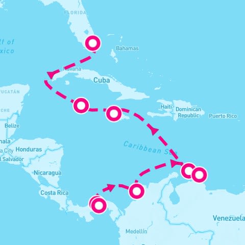 10 Night Classic Canal & Tropics (Panama City To Miami)