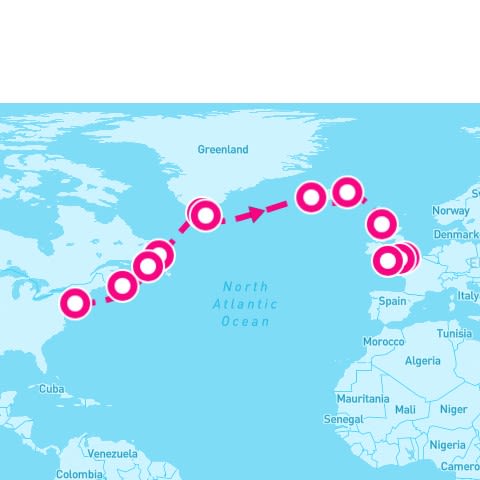 21 Night Fire Ice & Greenland Explorer (New York To Southampton)