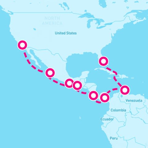 16 Night Panama Canal - Ocean To Ocean (Ft. Lauderdale To Los Angeles)