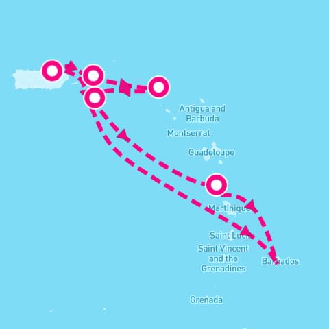 7 Night Southern Caribbean (San Juan Roundtrip)