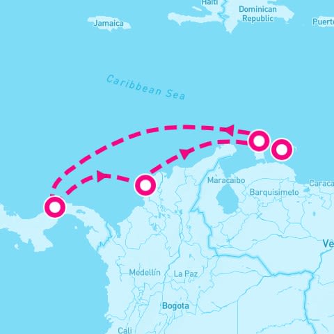 7 Night Southern Caribbean (Colon Roundtrip)