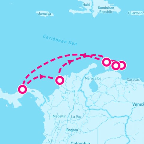 7 Night Southern Caribbean (Colon Roundtrip)