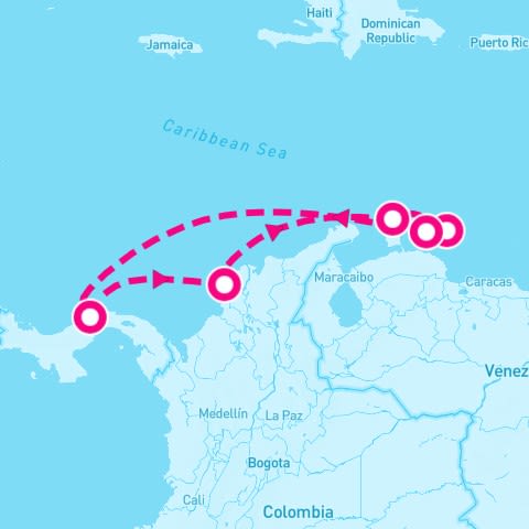 7 Night Southern Caribbean (Colon Roundtrip)