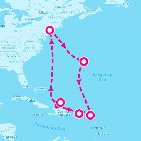 9 Night Bermuda & Eastern Caribbean (Cape Liberty Roundtrip)