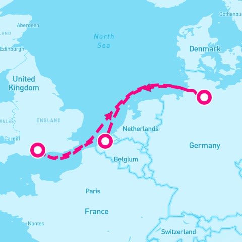 5 Night Hamburg & Bruges (Southampton Roundtrip)