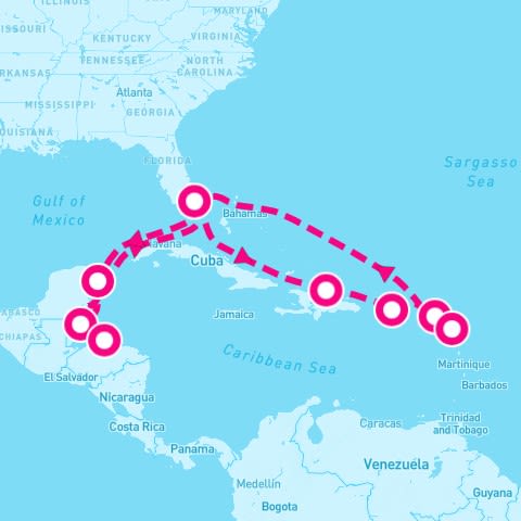14 Night Caribbean East/West Adventurer Holiday (Ft. Lauderdale Roundtrip)
