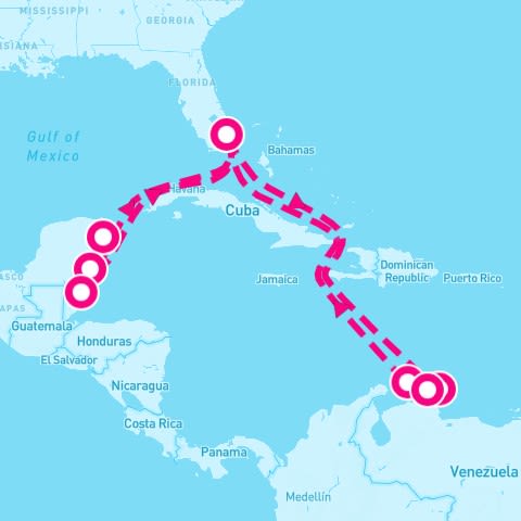 14 Night Caribbean South/West Adventurer (Ft. Lauderdale Roundtrip)