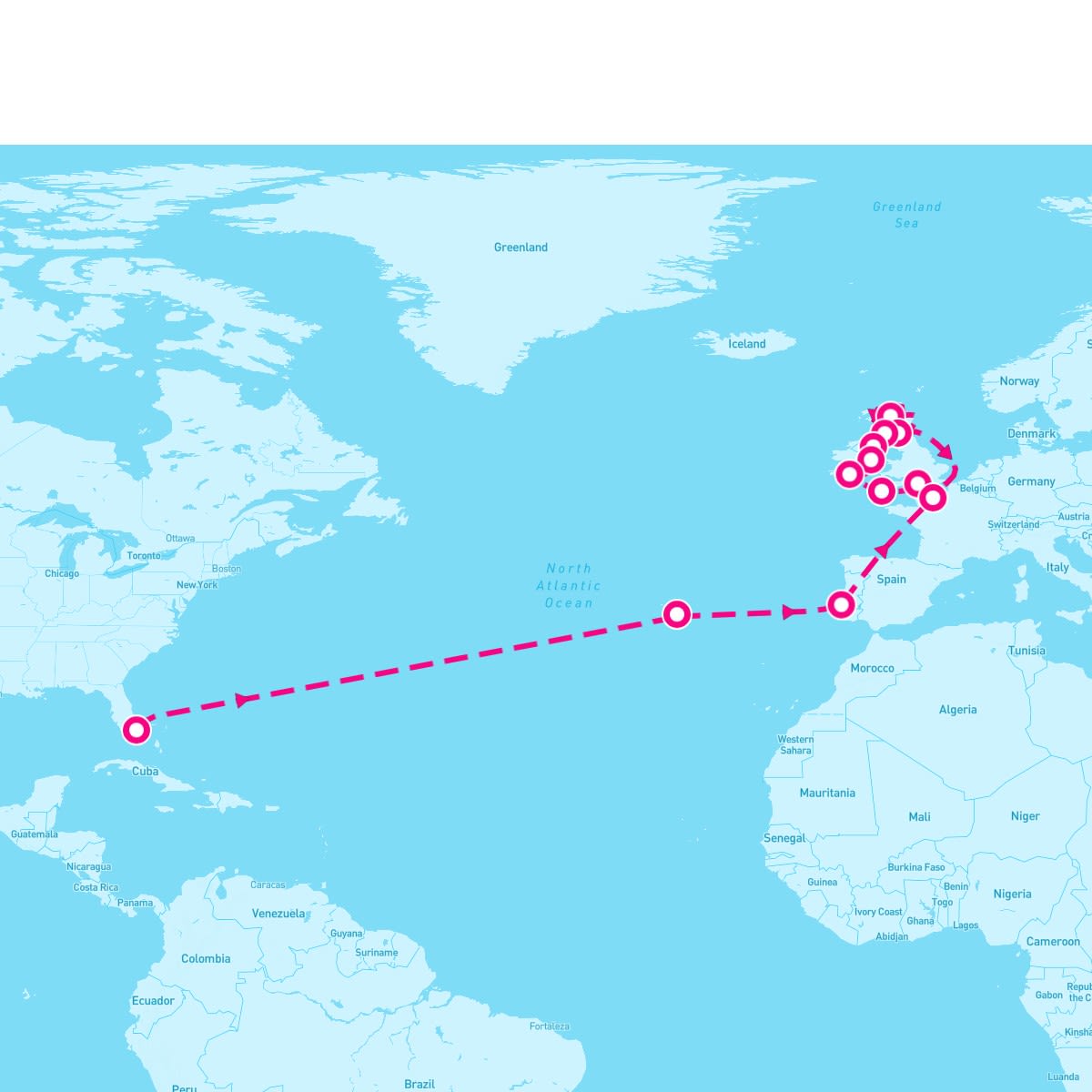 25 Night Western Europe & British Isles Grand Adventure (Ft. Lauderdale To Southampton)