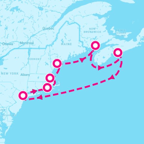 7 Night Canada & New England With Saint John (New York Roundtrip)