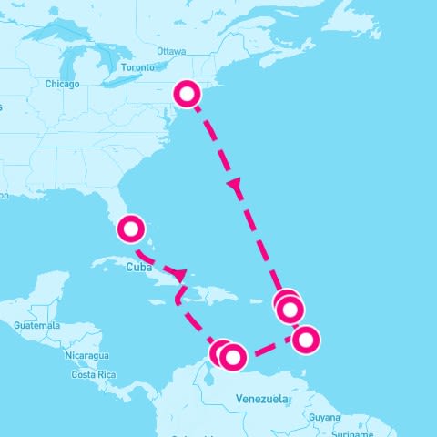 12 Night Southern Caribbean Islander Repositioning (New York To Ft. Lauderdale)