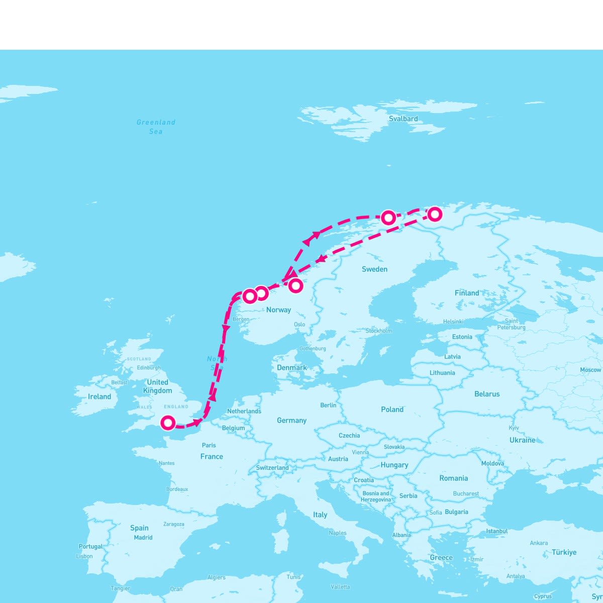 Search for the Northern Lights