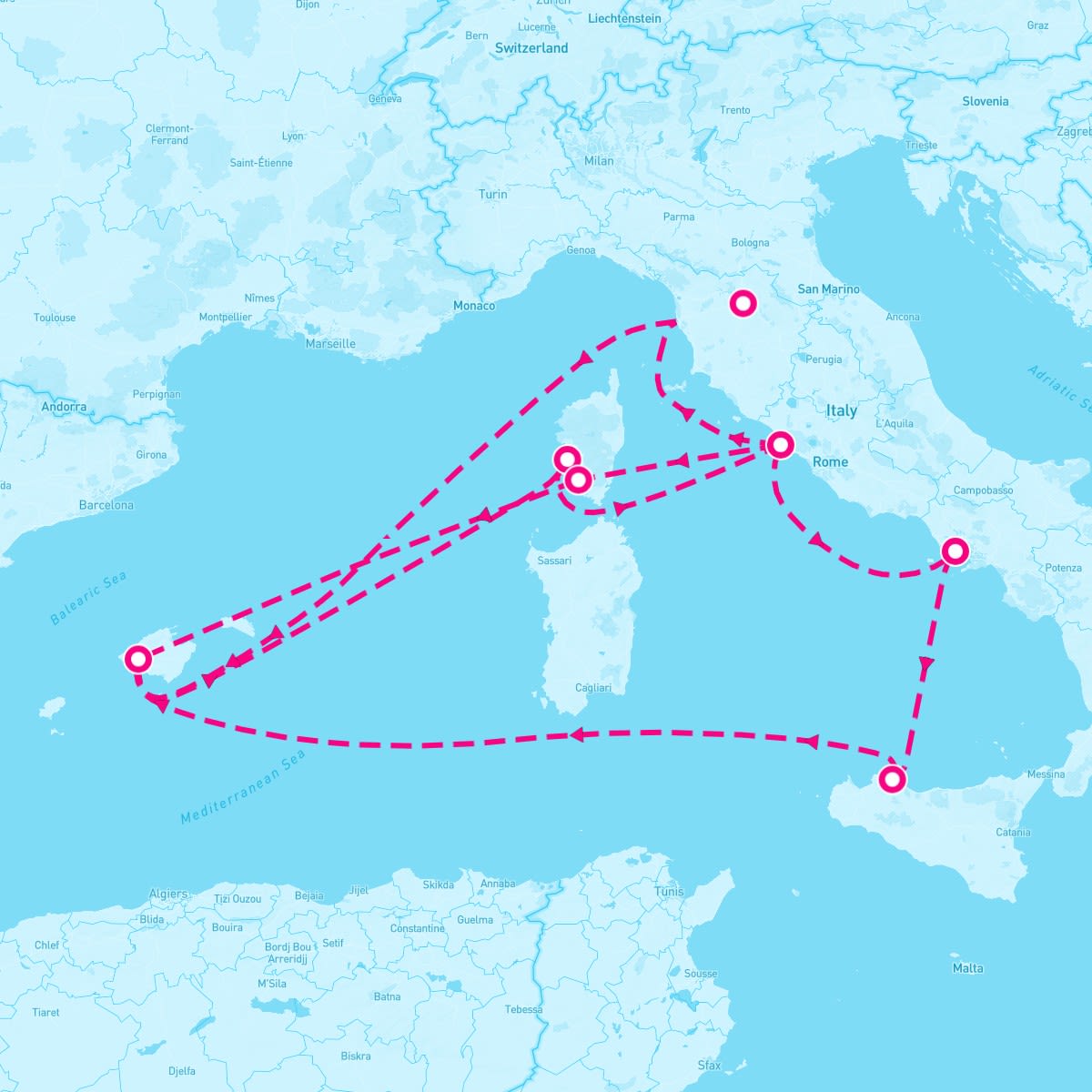 Coastal Gems followed by Highlights Of The Mediter