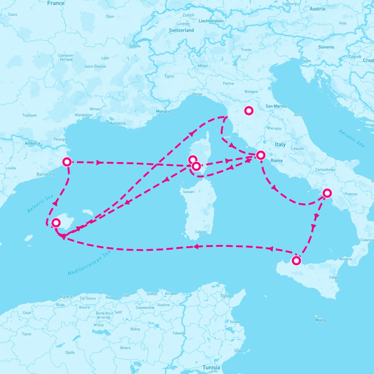 Aegean Delights followed by Aegean Gems