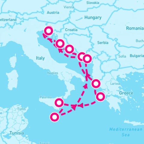 Adriatic Delights followed by Sail Three Seas