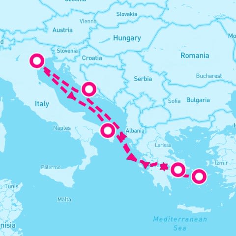 7 Night Eastern Mediterranean (Venice-Marghera Roundtrip)