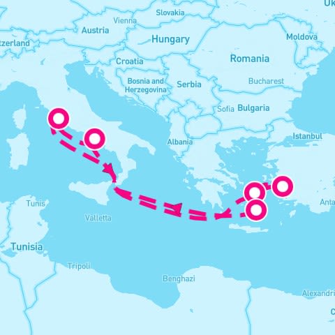 7 Night Mediterranean (Rome Roundtrip)