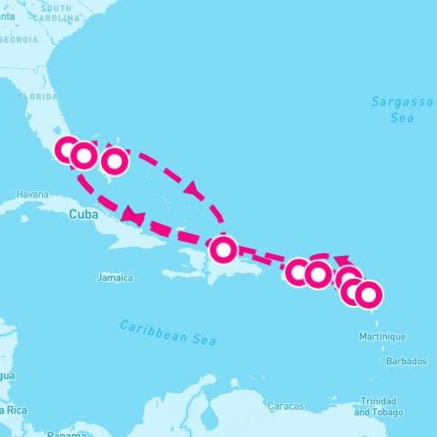 Caribbean from Miami