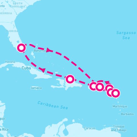 Caribbean from Miami