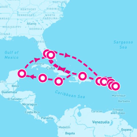 Caribbean from Miami