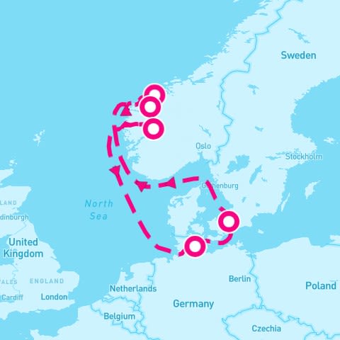 7 Night Northern Europe (Copenhagen Roundtrip)