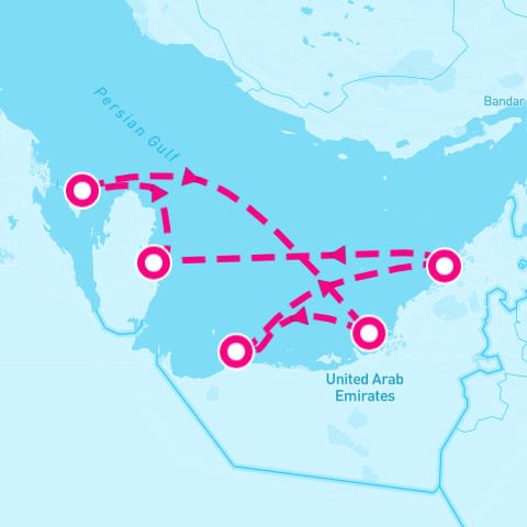 7 Night Dubai Abu Dhabi & Qatar (Abu Dhabi Roundtrip)