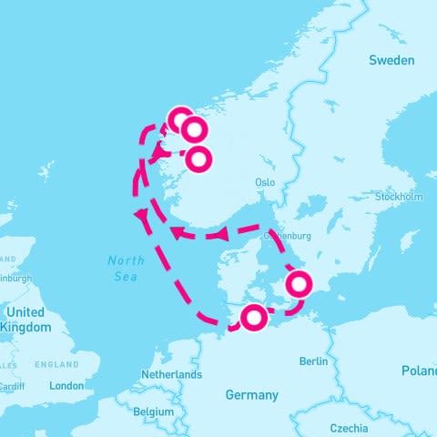 7 Night Northern Europe (Kiel Roundtrip)