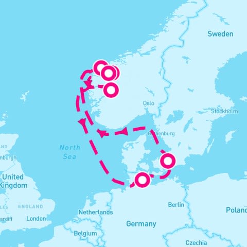 7 Night Northern Europe (Kiel Roundtrip)