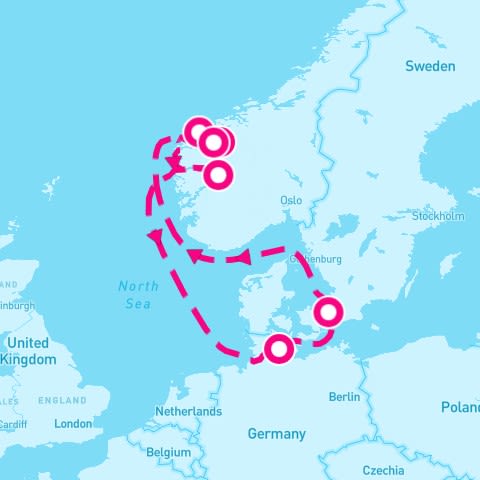 7 Night Northern Europe (Kiel Roundtrip)