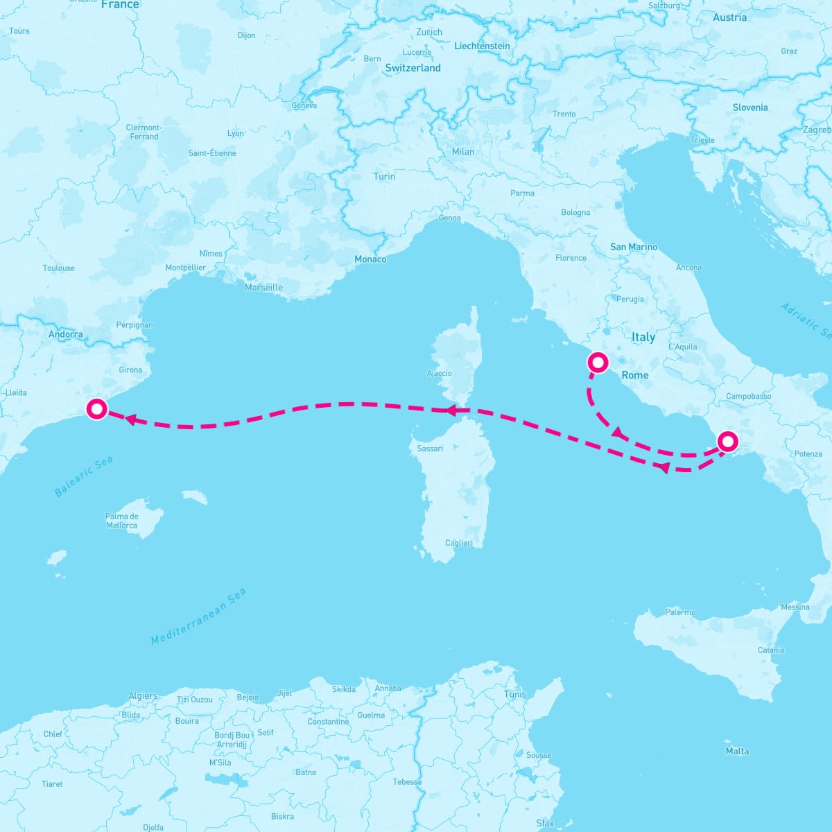 Mediterranean from Trieste