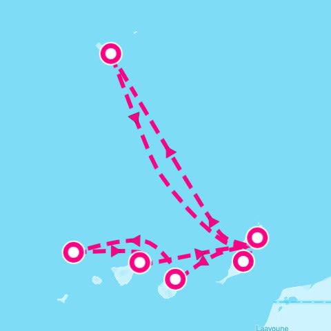 Canary Islands and Madeira from Funchal