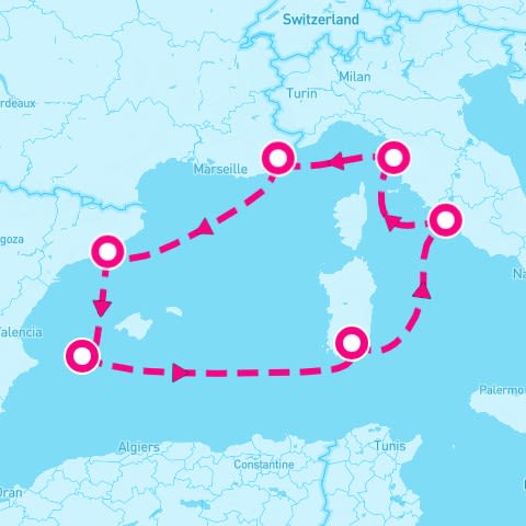 Mediterranean from Cannes