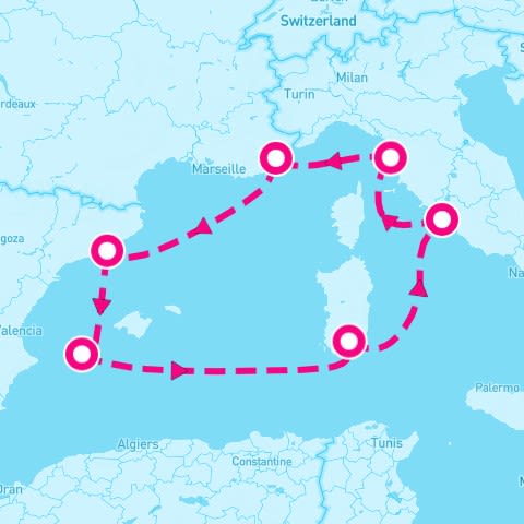 Mediterranean from Barcelona