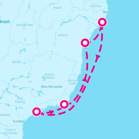 7 Night South America (Santos Roundtrip)