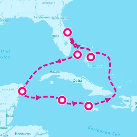 8 Night Caribbean & Bahamas (Port Canaveral Roundtrip)