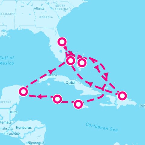 14 Night Caribbean & Bahamas (Port Canaveral Roundtrip)