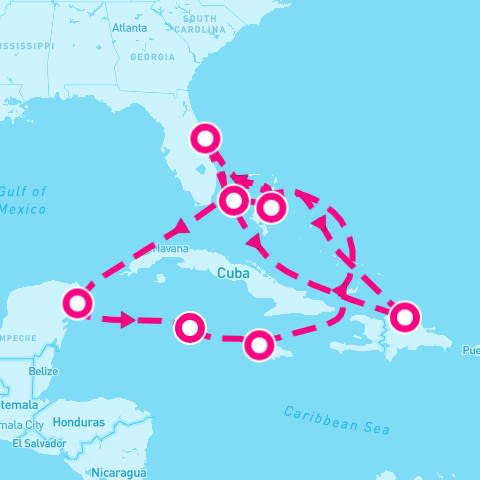 14 Night Caribbean & Bahamas (Port Canaveral Roundtrip)