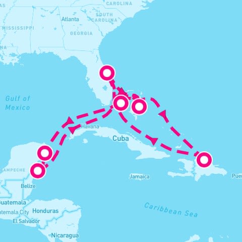 14 Night Caribbean & Bahamas (Port Canaveral Roundtrip)