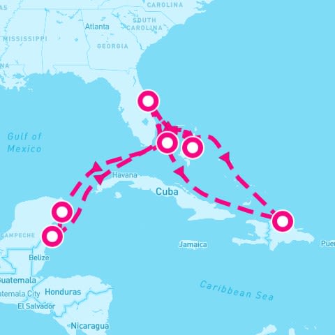 14 Night Caribbean & Bahamas (Port Canaveral Roundtrip)