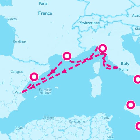 7 Night Western Mediterranean (Naples Roundtrip)