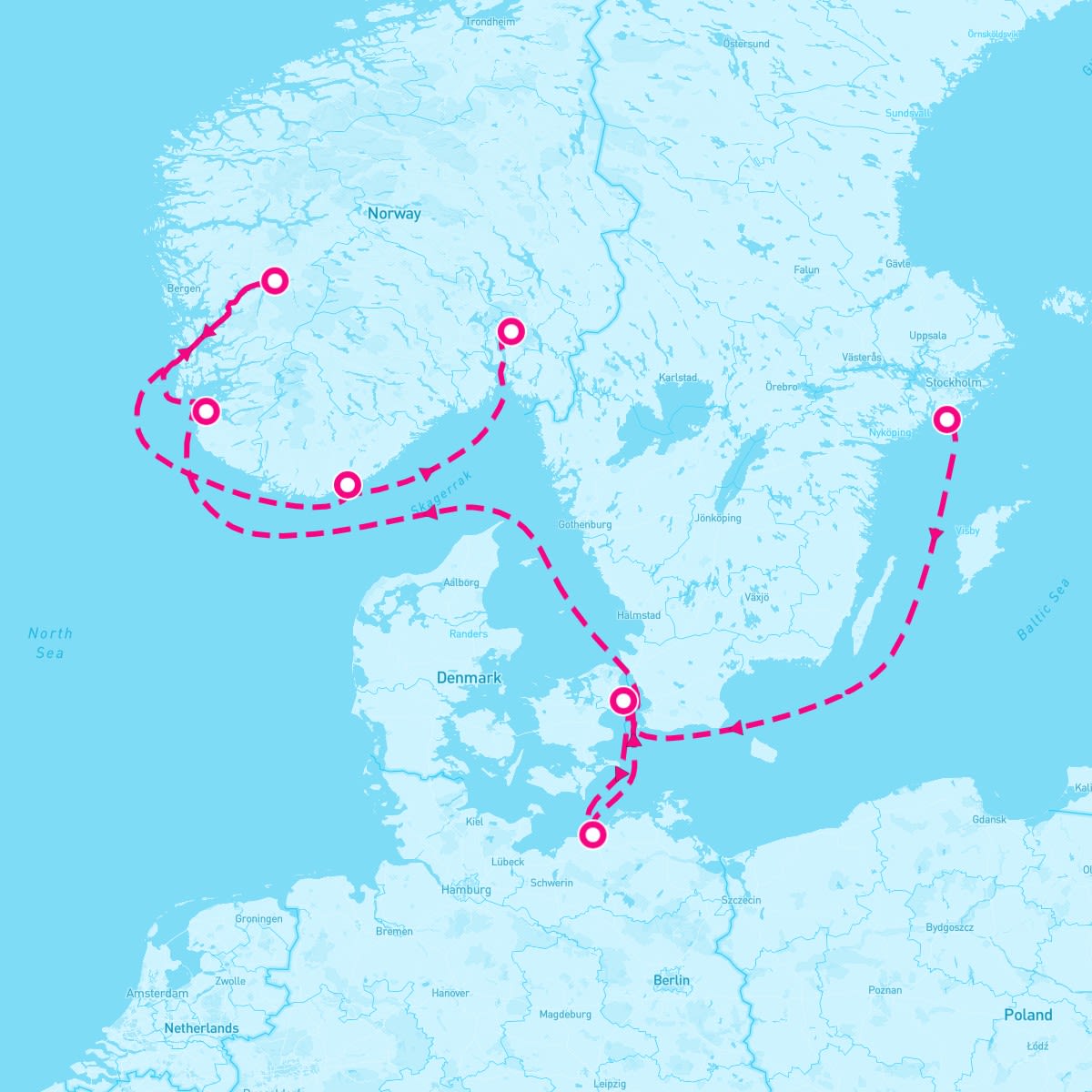 8 Night Northern Europe (Stockholm To Oslo)