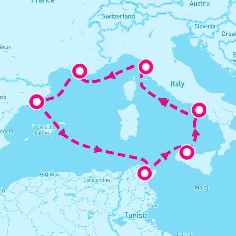 7 Night Western Mediterranean (Marseille Roundtrip)