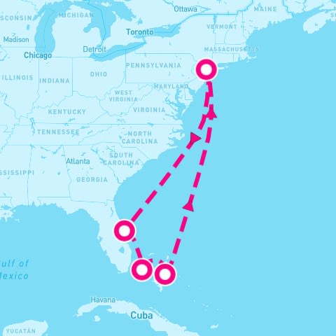 7 Night Bahamas & Florida (New York Roundtrip)