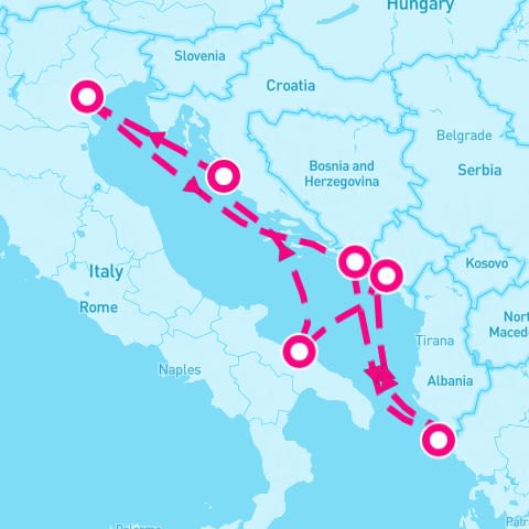 7 Night Eastern Mediterranean (Bari Roundtrip)