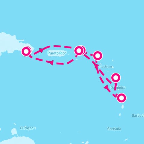 7 Night Southern Caribbean (Fort De France Roundtrip)