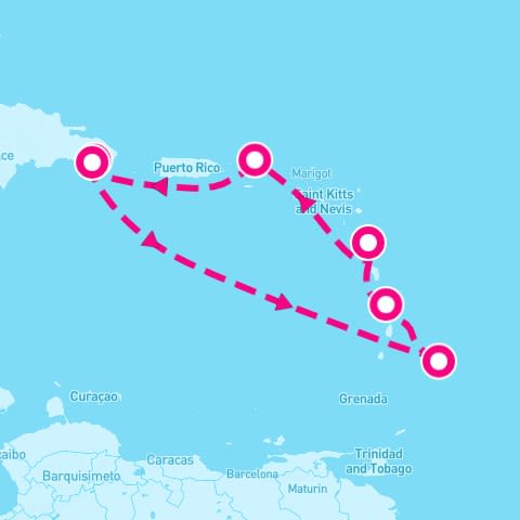 7 Night Eastern Caribbean (La Romana Roundtrip)