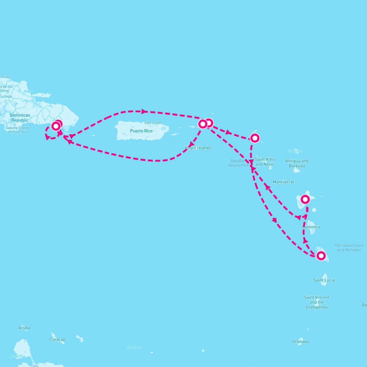 7 Night Southern Caribbean (Fort De France Roundtrip)